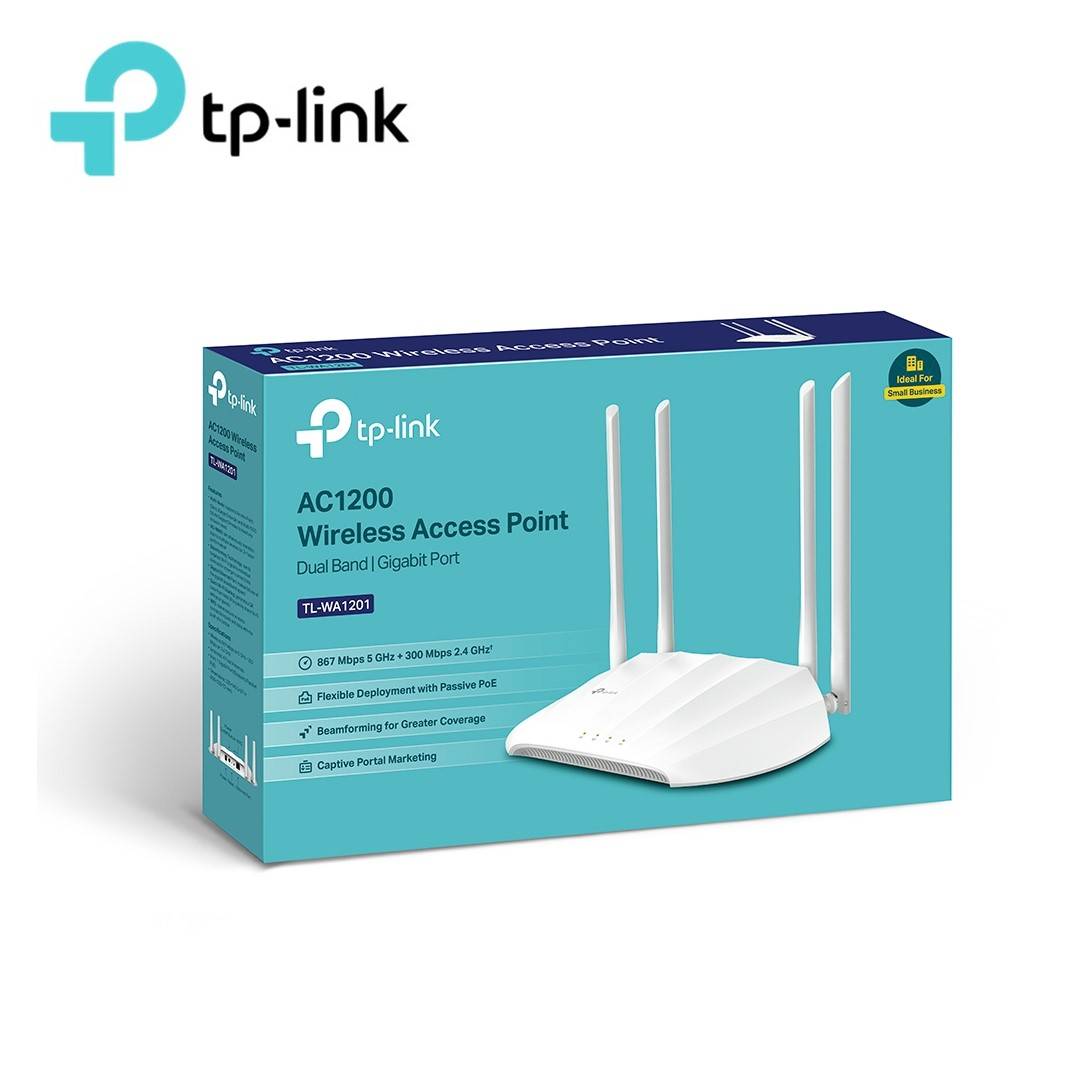 TPLINK ACCESS POINT AC1200 DUAL BAND WIRELESS GIGABIT