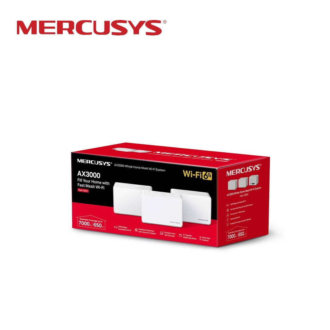 MERCUSYS MESH AX3000 DUAL BAND WIFI 6 mercusys-mesh-ax3000-dual-band-wifi-6